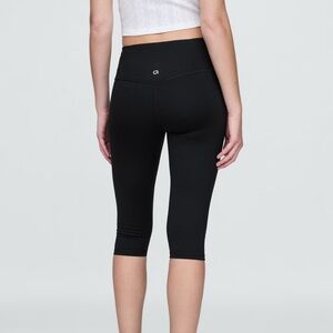 GapFit High Rise Power Crop Leggings Black